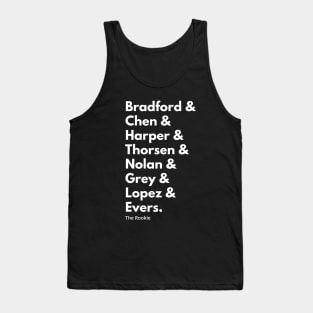 The Rookie Season 4 Squad Goals (White Text) Tank Top